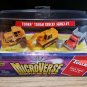 Tonka Tough Trucks Series 1 Bull Dozer Crane Dump Truck Microverse Kenner