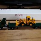 Penjoy Mack CH 600 with Flatbed and John Deere 544G Wheel Loader 1:64
