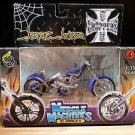 Muscle Machines West Coast Choppers Jesse James El Diablo II Motorcycle 1:18