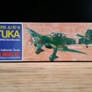 Guillow's Junkers JU 87-B STUKA German WW2 Dive Bomber Flying Airplane Model Kit