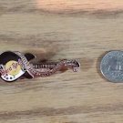 Hard Rock Cafe Hollywood Black Rickenbacker 340 John Lennon Guitar Pin