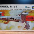 Hasegawa Heinkel He51A-1 Bi-Plane Model Kit 1:72