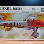 Hasegawa Heinkel He51A-1 Bi-Plane Model Kit 1:72