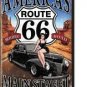 Route 66 The Mother Road Refrigerator Ice Box Magnet