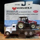 Ertl Peterbilt 367 with Versatile 290 MFWD Tractor 1:64 Diecast