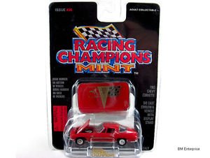 Racing Champions Mint Edition Red 1963 Chevy Corvette Diecast