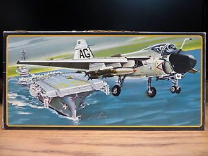 AMT Grumman A-6A Intruder Naval Strike Aircraft Model Kit 1:72