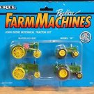 John Deere Historical Tractor Set Ertl Farm Machines 1:64