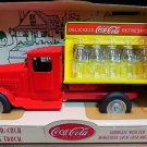 1930's Coca-Cola Bottling Truck with 10 Miniature Coca-Cola Bottles