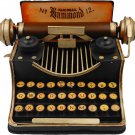 Retro Vintage Antique Typewriter Piggy Bank Coin Bank Classic Decoration for Home