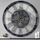 36 Inch Moving Gear Wall Clock Antique Large Wall Clock 36 Inch Moving Gear Wall Clock Antique Large Wall Clock