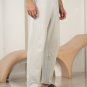 Cream Cotton Sweatpants Men's