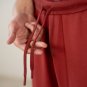 Red Cotton Sweatpants Men's New