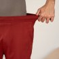 Red Cotton Sweatpants Men's New