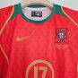 2004 Portugal Home  Ronaldo #17 Embroidery Edition Retro