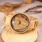Wooden Watches with Handmade Bamboo Analog Date Quartz for Men
