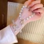 Exquisite Opal Beaded Bracelet For Women Elegant Lucky Cat Pendant Elastic Model A6