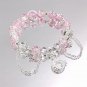 Niche Design Zircon Star Moon Beads Bracelet for Women Girls Fashion Korean Model Style 05