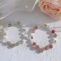 Fashionable Natural Strawberry Crystal Bracelets Light Luxury Pink String Model Pink