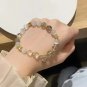 Fashionable Natural Strawberry Crystal Bracelets Light Luxury Pink String Model Pink5