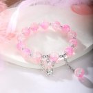 Trendy Butterfly Jade-breaking flower bracelet women elastic band bracelet Model 3