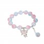 Trendy Butterfly Jade-breaking flower bracelet women elastic band bracelet Model 2