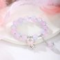 Trendy Butterfly Jade-breaking flower bracelet women elastic band bracelet Model 8