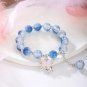 Trendy Butterfly Jade-breaking flower bracelet women elastic band bracelet Model 7