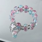 New Super Immortal Butterfly Jade Fragmented Bracelet, Female Crowd Design, Inn Model Blue