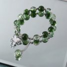 New Super Immortal Butterfly Jade Fragmented Bracelet, Female Crowd Design, Inn Model green Yellow