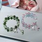 New Super Immortal Butterfly Jade Fragmented Bracelet, Female Crowd Design, Inn Model green Yellow