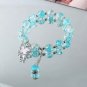 New Super Immortal Butterfly Jade Fragmented Bracelet, Female Crowd Design, Inn Model green Yellow