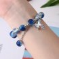 New Super Immortal Butterfly Jade Fragmented Bracelet, Female Crowd Model Butterfly light Blue
