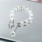 New Super Immortal Butterfly Jade Fragmented Bracelet, Female Crowd Model Butterfly light Blue