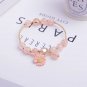 Makersland Children Bracelets for Girls Candy Color Adjustable Rope Pendant Model Moon