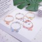 Makersland Children Bracelets for Girls Candy Color Adjustable Rope Pendant Model Cloud