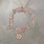 Japan Korea Elegant Sweet Cherry Blossom Bracelet For Women Girls Cute Pink Model BR24Y0039