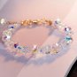 2025 Crystal Rhinestone Adjustable Bracelet Bangle Wedding Wristband Bridal Model E
