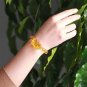 Luck Pixiu Bead Bracelet Feng Shui Citrine Stone Bracelet Gift for Men Model Purple