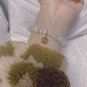Korean White Moonlight Stone Crystal Bracelet for Women Girls Luxury Imitation Model 3