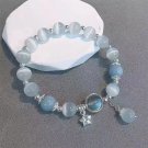 Korean White Moonlight Stone Crystal Bracelet for Women Girls Luxury Imitation Model 5