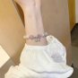 Korean White Moonlight Stone Crystal Bracelet for Women Girls Luxury Imitation Model 6