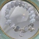 Korean White Moonlight Stone Crystal Bracelet for Women Girls Luxury Imitation Model 8