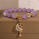Rose Red Tiger Eye Crystal Bracelet Fashionable Women's Light Luxury High Grade Model Purplr Rose Red Tiger Eye Crystal Bracelet Fashionable Women's Light Luxury High Grade Model Purplr