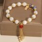 Rose Red Tiger Eye Crystal Bracelet Fashionable Women's Light Luxury High Grade Model Black