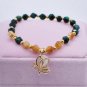Natural Tiger Eye Stone Crystal Bracelets Luxury Fashion Women's Zircon Model Red