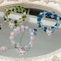 Butterfly Star Moon Flower Pendant Glazed Bracelet Jewelry Gift Beauty Model PURPLE BUTTERFLY