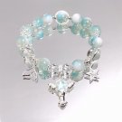 Beautiful Fairy Wand Stat Fish Tail Charm Burst Flower Crystal/Cracked Crystal Model Blue Beautiful Fairy Wand Stat Fish Tail Charm Burst Flower Crystal/Cracked Crystal Model Blue