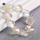 10pcs 12mm Flower Clover Shape Faceted Crystal Glass Loose Spacer Beads For Model Yellow 10pcs 12mm Flower Clover Shape Faceted Crystal Glass Loose Spacer Beads For Model Yellow