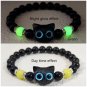 Matching Bracelets Couples Women Men Luminous Cute Cat Friendship Bracelete Model Style1